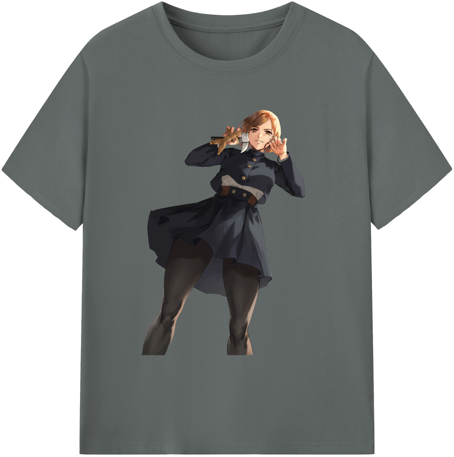 （画像用） 呪術廻戦 Jujutsu Kaisen 綿100％ メンズ半袖Tシャツ｜肌触りやわらか＆通気性